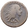 Image 2 : 1793 S-5 R-4 Vine & Bars Edge Wreath Cent VG7