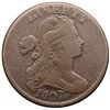 Image 2 : Pair of 1807 Draped Bust Cents