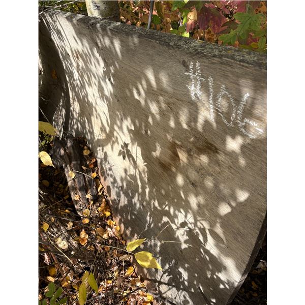 Old 4x4's ( fire material) & 1 1/4" plywood.