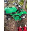 Image 1 : JD 16 H.P 46" riding mower. GXSABRT010037 c/w rear bagger. Running.