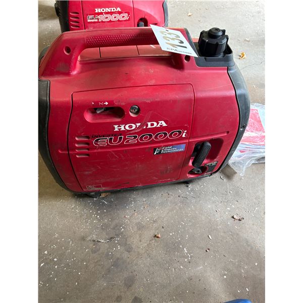 Honda EU2000 Generator.