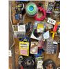 Image 4 : Large amt of various misc. hanging on the peg board.