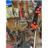 Image 6 : Large amt of various misc. hanging on the peg board.