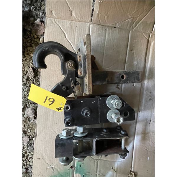 Pindle Hitch, 2 brackets