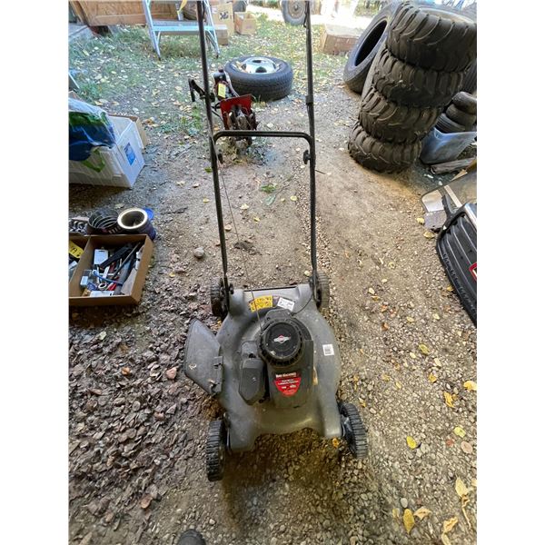 Yard machines gas mower