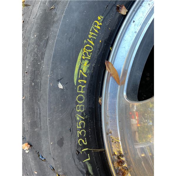 Michelin 235/80 R17 on rim