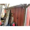 Image 3 : Approx 10ft x 12ft garden shed w/ tin exterior (Not to be Moved Until After Oct 26th, Buyer Responsi