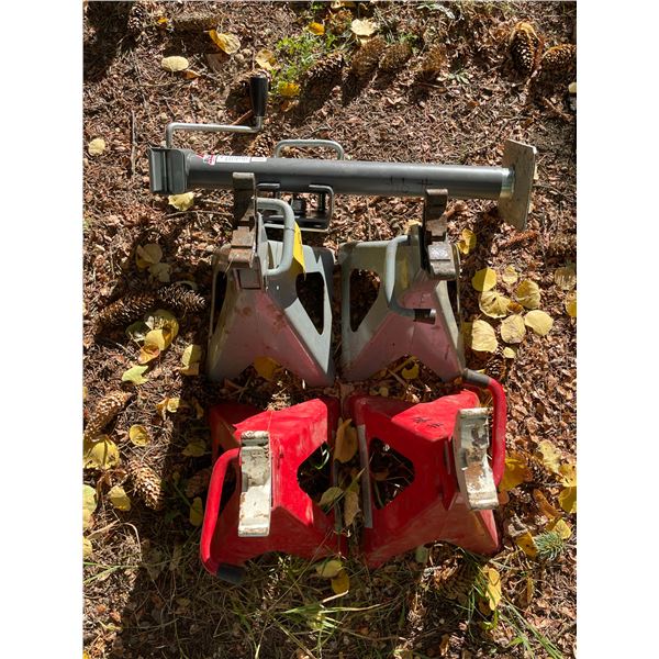 4 jack stands, weld on trailer jack