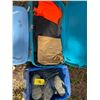 Image 1 : Qty of tote containers, winter parka
