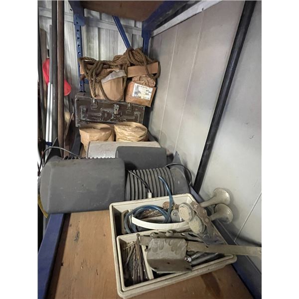 Truck Mirrors, rope, sealant strips