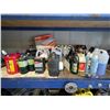Image 1 : Qty of RV antifreeze, oil, brake clean, propane tanks