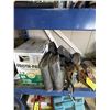 Image 1 : Chain hoist, boots, spray foam sealant, battery box