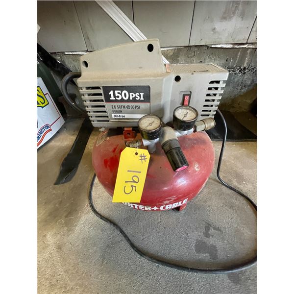 Portable air compressor