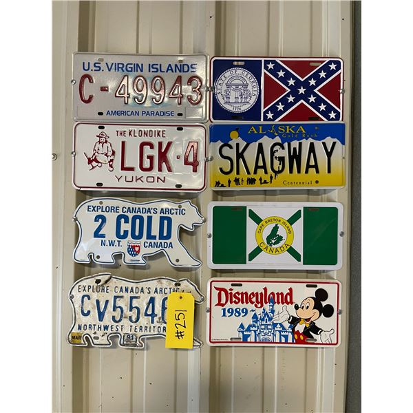 Approx 8 collectors plates