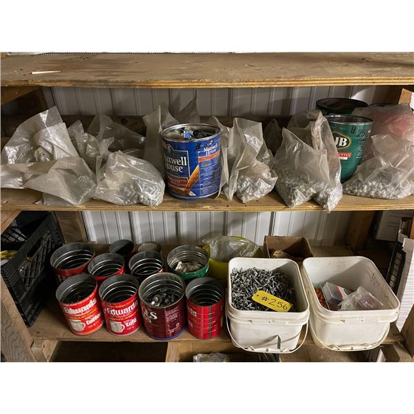 Qty of bolts, nuts, screws