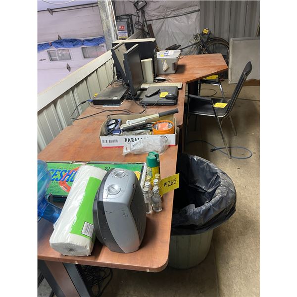 Office desk and chair