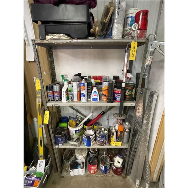 4 Level metal shelf