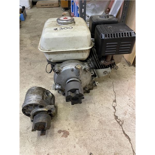 Honda 5.5 Hp motor c/w Hyd pump