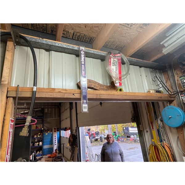 Hammers, scrapers, extenda poles, bungee cords, grill grates, hose, valve stem system