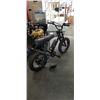 Image 2 : SWFT ZIP X 500W ELECTRIC FAT TIRE MOTORCYCLE STYLE BIKE WITH UP TO 59KM BATTERY LIFE -  TESTED WORKI