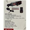 Image 2 : NEW HYPER TOUGH 12V CORDLESS RATCHET 3/8" 10PC KIT