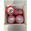 Image 1 : BOX OF RED VINYL TAPE