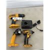 Image 1 : DEWALT 18 VOLT CORDLESS TOOLSET: DC759 1/2" DRILL, DC820 1/2" IMPACT DRILL, FLASHLIGHT AND CHARGER N