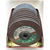 Image 1 : TEN WALTER AND KLINGSPOR GRINDING DISCS