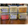 Image 2 : BOX AND 6 TUBS OF ASSORTED SIZE DRYWALL SCREWS