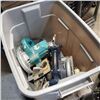 Image 1 : TOTE OF POWER TOOLS INCLUDING MAKITA CIRCULAR SAW