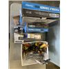 Image 1 : ASSORTED DRYWALL TAPE AND CORNER BEADS, TOTE WITH SHOP HAND TOOLS ETC