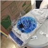 Image 2 : BOX OF RAGS AND JANITORIAL SUPPLIES
