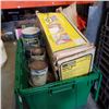 Image 1 : TOTE OF PAINT MITRE SAW AND MORE