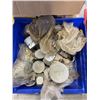 Image 2 : 2 BINS AND BOX OF ADJUSTABLE TOOLS, FILTERS AND THREADED  PLUGS
