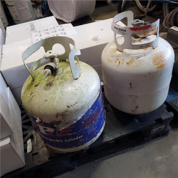 2 - 20LB PROPANE TANKS