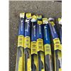 Image 2 : LOT OF 10 MICHELIN WIPER BLADES 18" - 22"