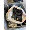 Image 3 : TOTE OF TOOLS AND SHOP SUPPLIES