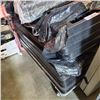 Image 2 : PLASTIC SHELVING UNIT WITH EXTRA SHELVES.