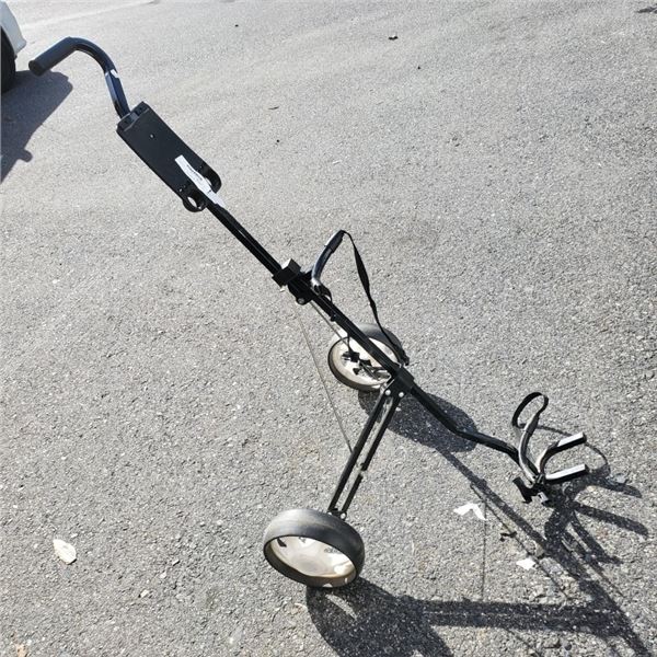 BAG BOY FOLDING GOLF CART.