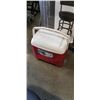 Image 2 : SHOP BAR STOOL, NO HARDWARE AND IGLOO COOLER
