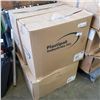Image 1 : WHITE PLASTIC CONTAINERS WITH LIDS,1000PCS IN 3 BOXES TOTAL