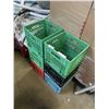 Image 1 : STACK OF MILK CRATES