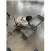 Image 3 : DRYING RACK AND BOX OF BATHROOM ACCESSORIES