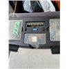 Image 2 : TOOL BOX WITH CONTENTS, WELDNG HELMET AND HARD HATS