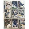 Image 2 : 3 PAGES OF CANUCK HOCKEY CARDS HUGHES, MILLER, PETTERSON, BOESER, BORLAND & MORE