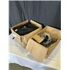 Image 1 : 2 BOXES OF NEW CHEF COATS AND PANTS