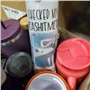 Image 2 : BOX OF THERMOS AND TRAVEL MUGS