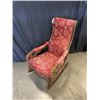 Image 1 : ANTIQUE EMPIRE STYLE ROCKING CHAIR