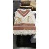 Image 1 : LEATHER PONCHO