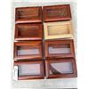 Image 1 : 8 MAHOGANY BOXES